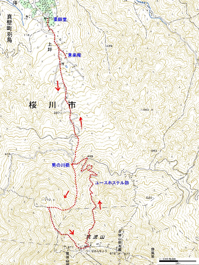 羽鳥道地図