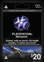PlayStation Network Card US$ 20 for US network only