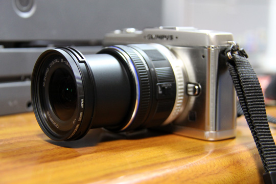 2010年4月25日 交換レンズ「OLYMPUS M.ZUIKO DIGITAL ED 9-18mm F4.0-5.6」 取付・撮影編