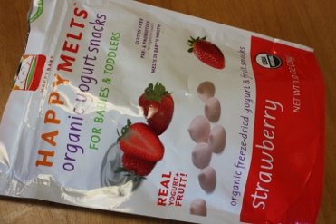 Nurture Inc. (Happy Baby), Happy Melts, Organic Yogurt Snacks, Strawberry, 1.0 oz (28 g)